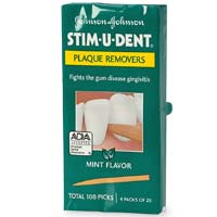 Stim-U-Dent Mint Plaque Removers