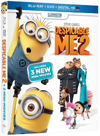 Despicable Me 2 Blu-Ray