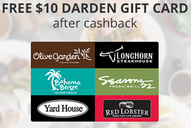 Free 10 Darden Restaurants Gift Card Olive Garden Red Lobster