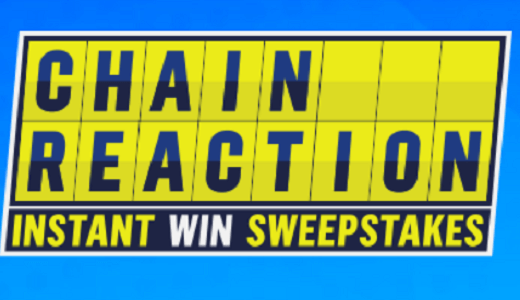 The Game Show Network Chain Reaction Instant Win Sweepstakes 80 Winners Hunt4Freebies