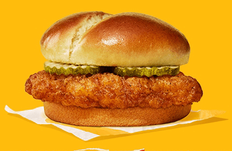 FREE Crispy Chicken Sandwich w/ $1 purchase at McDonald's Today