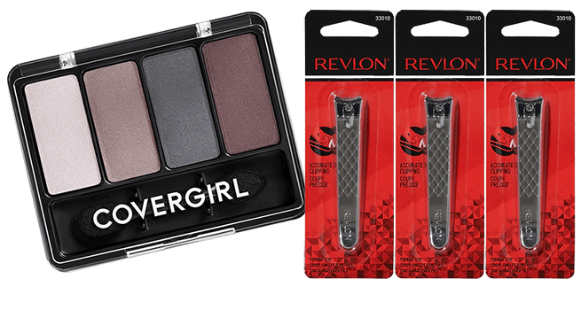 CoverGirl Eye Enhancers 4 Kit Eye Shadow 3 Revlon Toenail Clipper For 