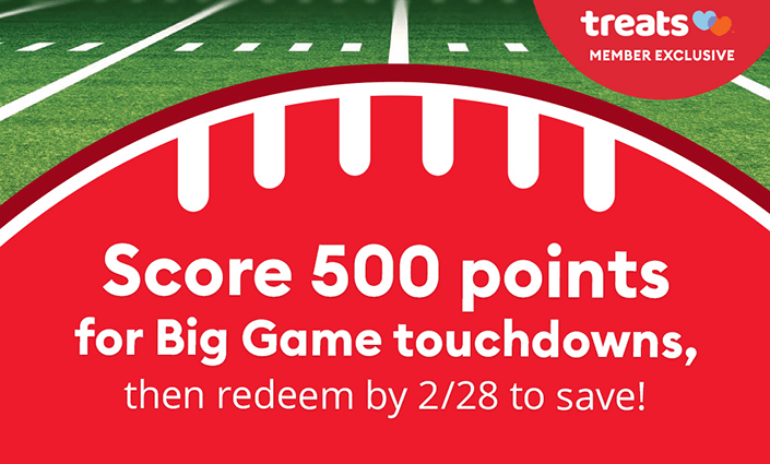 FREE PetSmart Treats Rewards Points during the Super Bowl - Hunt4Freebies